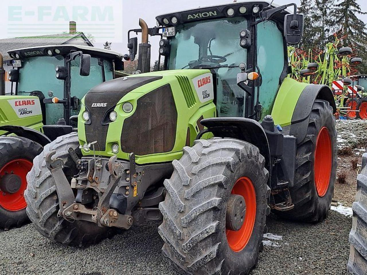 CLAAS axion 830 cmatic lu-paket CMATIC - Tractor: foto 1 CLAAS axion 830 cmatic lu-paket CMATIC - Tractor: foto 1
