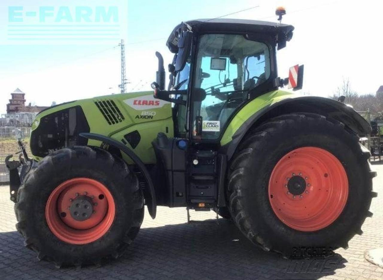 CLAAS axion 850 - Tractor: foto 2 CLAAS axion 850 - Tractor: foto 2