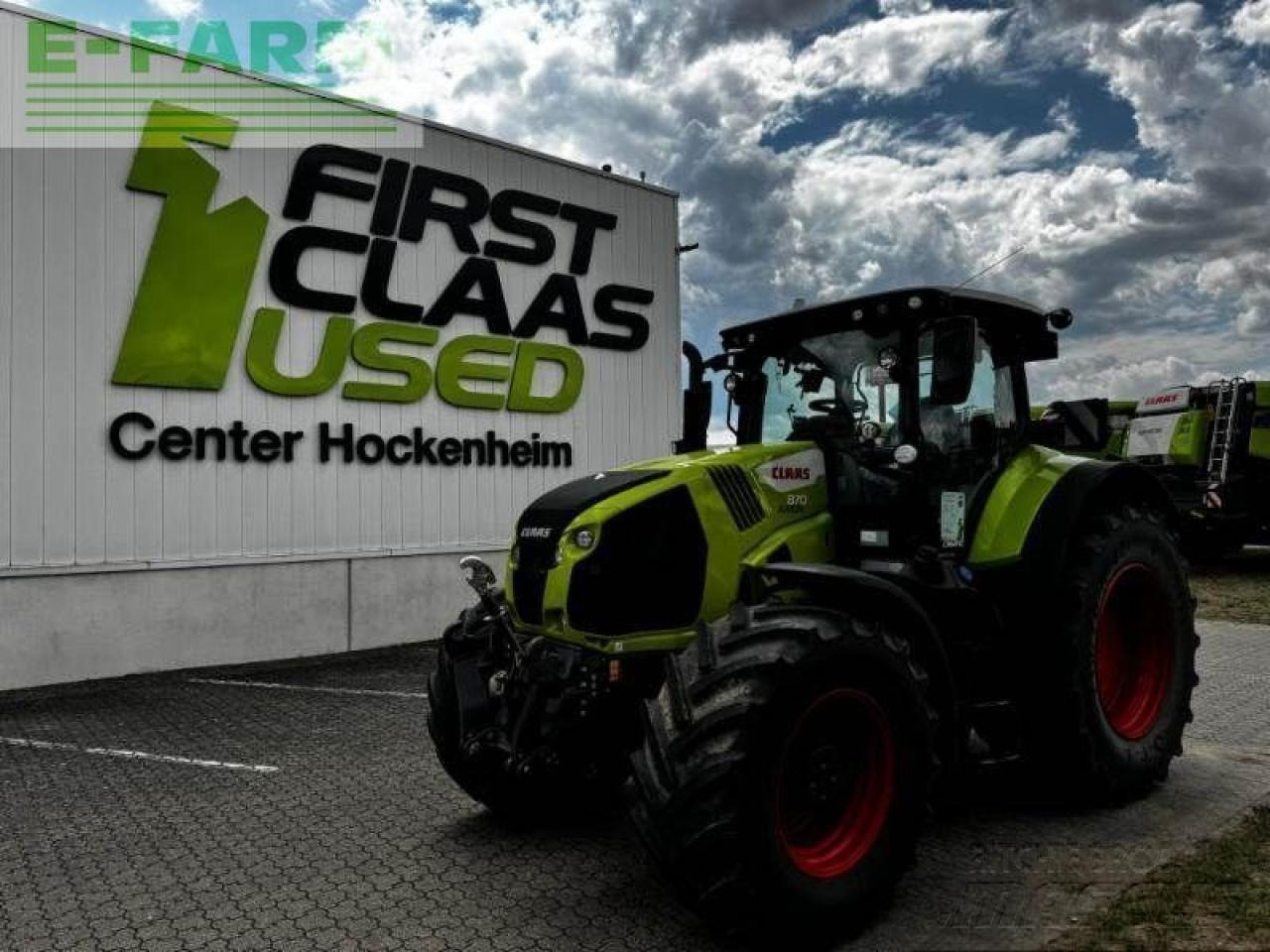 CLAAS axion 870 - Tractor: foto 1 CLAAS axion 870 - Tractor: foto 1