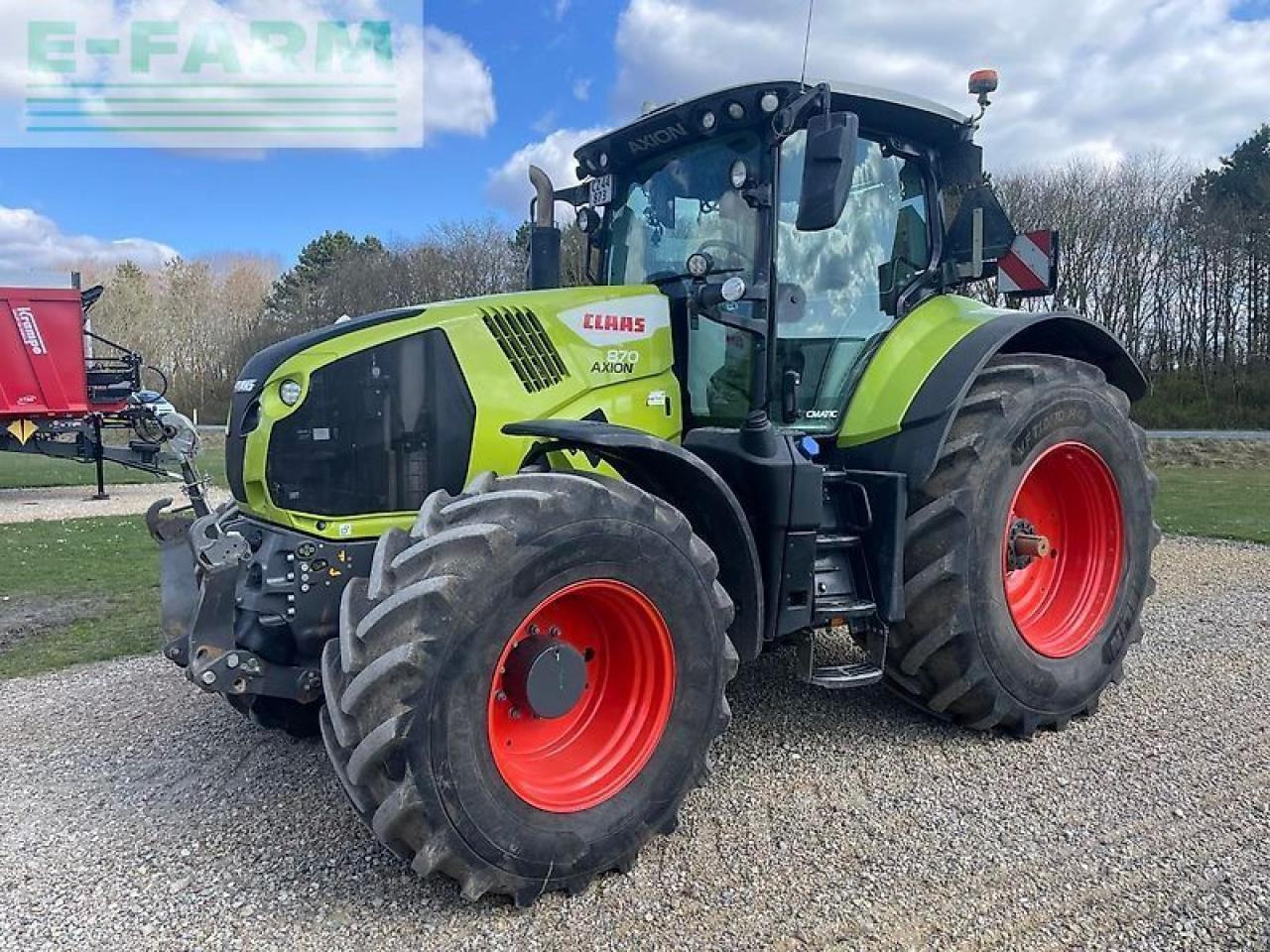CLAAS axion 870 - Tractor: foto 1 CLAAS axion 870 - Tractor: foto 1