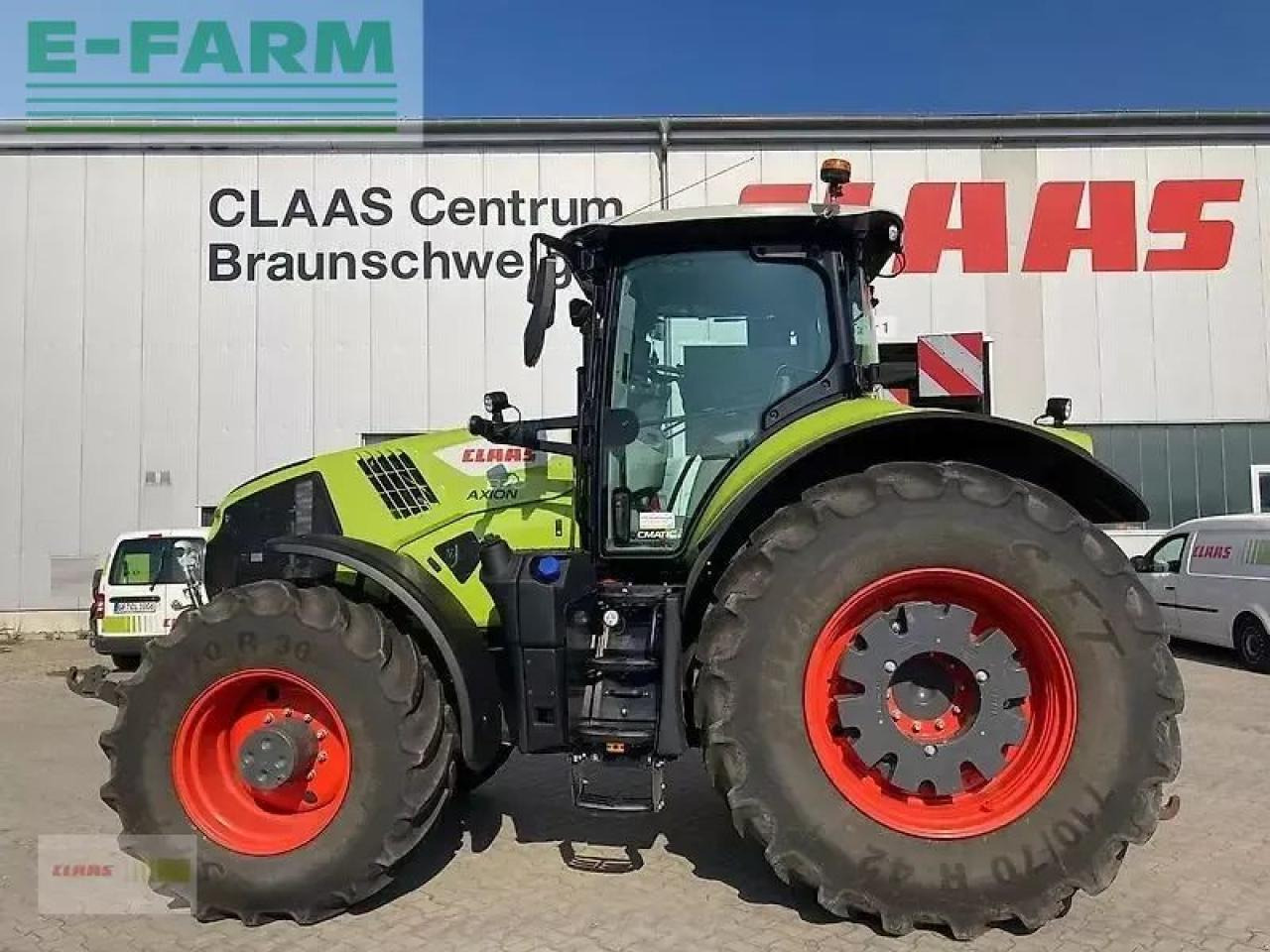 CLAAS axion 870 cmatic CMATIC - Tractor: foto 1 CLAAS axion 870 cmatic CMATIC - Tractor: foto 1