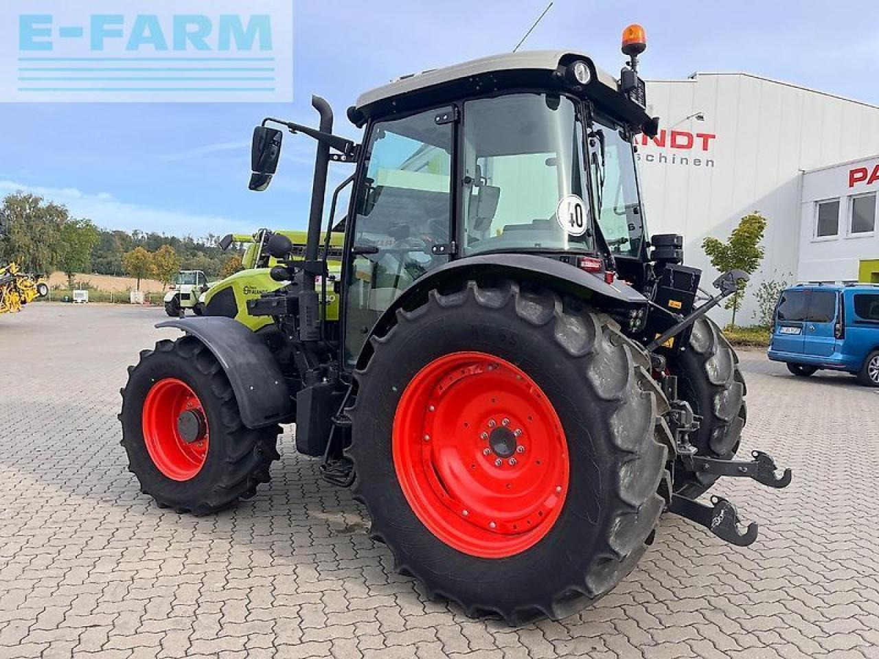 CLAAS axos 240 - Tractor: foto 4 CLAAS axos 240 - Tractor: foto 4
