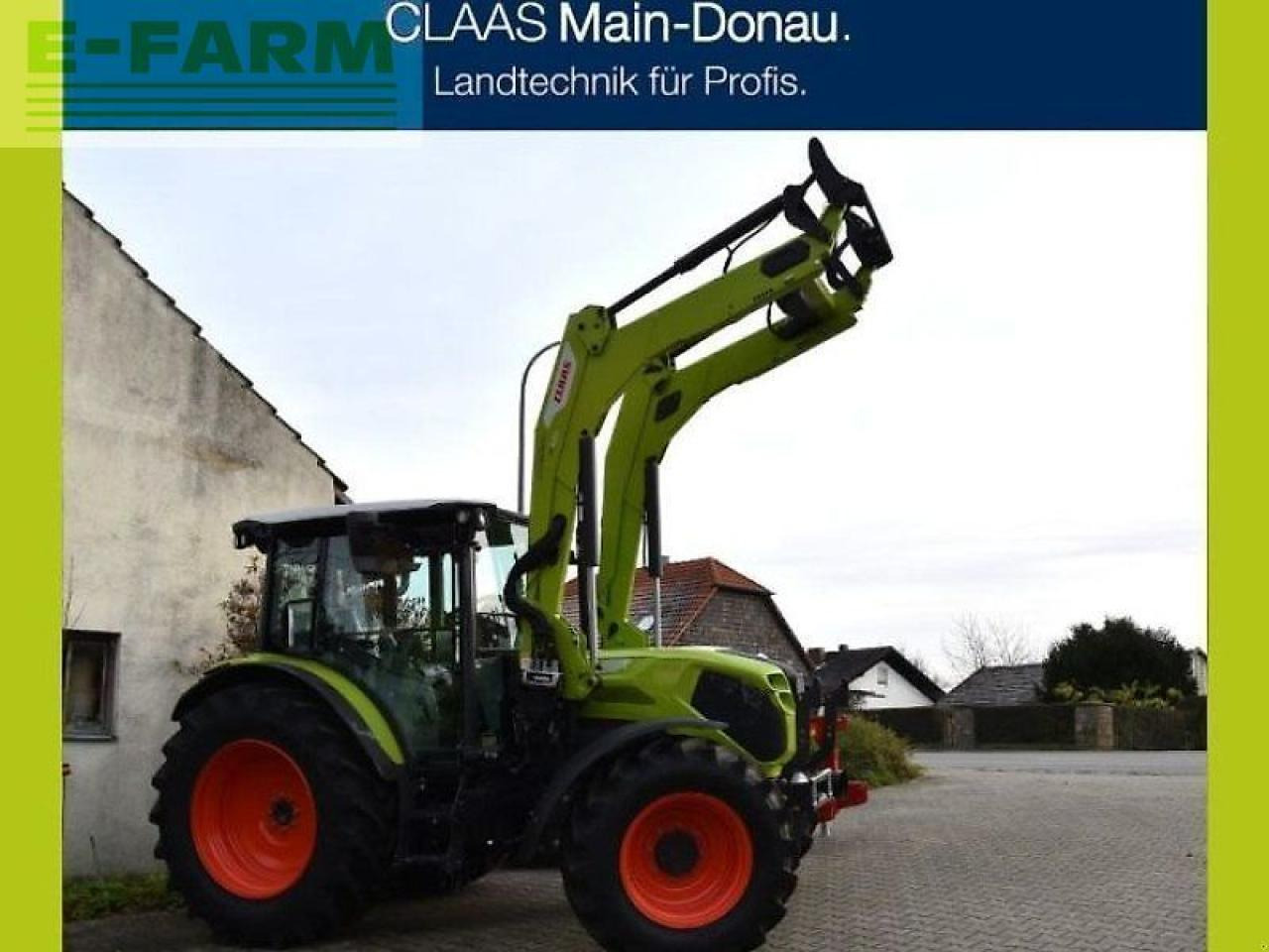 CLAAS axos 3.105 mit fl 100 c - Tractor: foto 1 CLAAS axos 3.105 mit fl 100 c - Tractor: foto 1