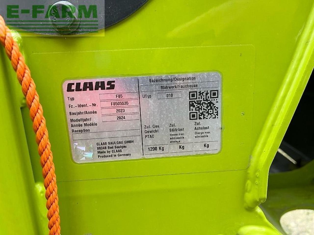 CLAAS disco 3200 c contour - Segadora: foto 4 CLAAS disco 3200 c contour - Segadora: foto 4