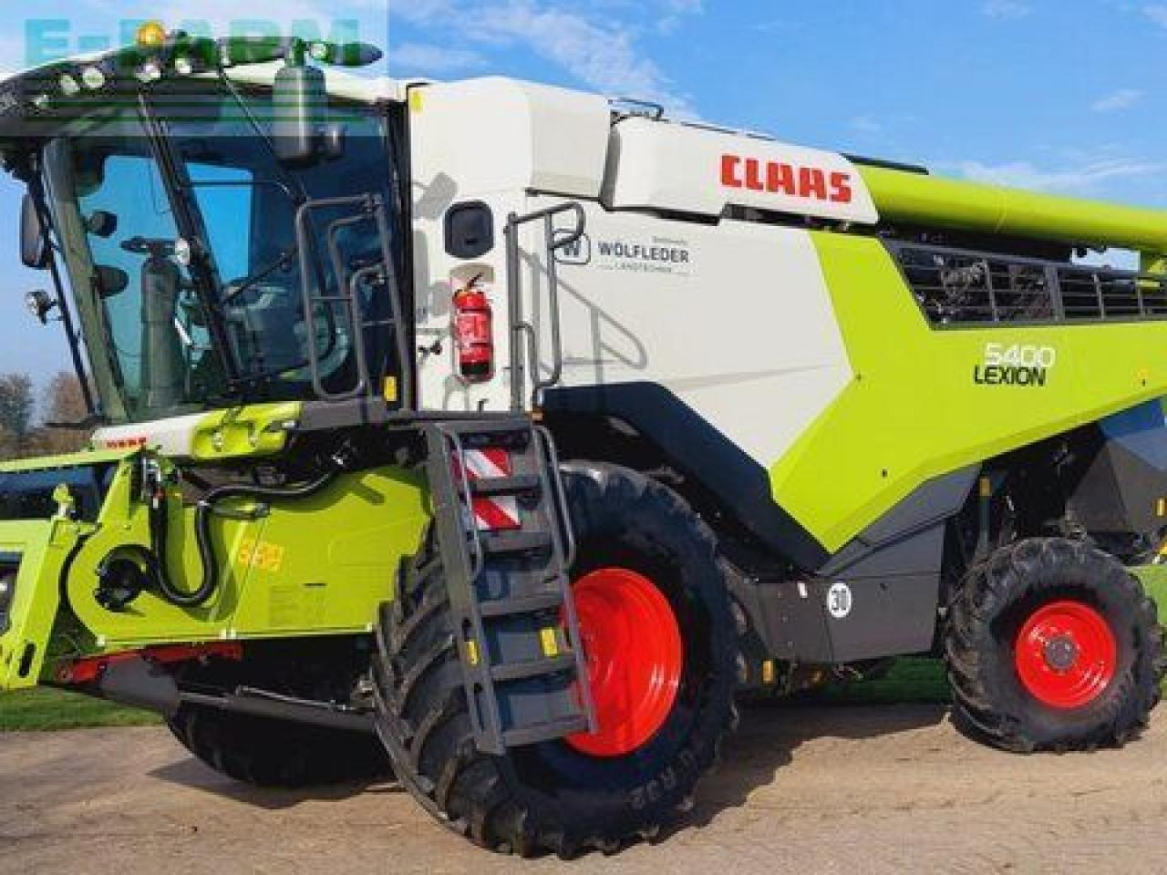 CLAAS lexion 5400 - Cosechadora de granos: foto 1 CLAAS lexion 5400 - Cosechadora de granos: foto 1