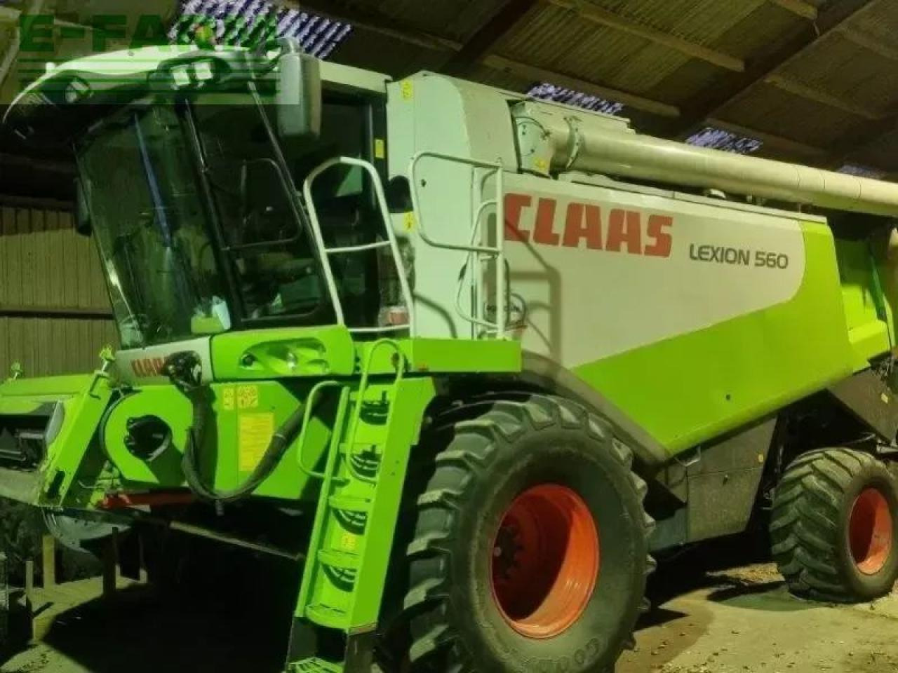 CLAAS lexion 560 - Cosechadora de granos: foto 1 CLAAS lexion 560 - Cosechadora de granos: foto 1