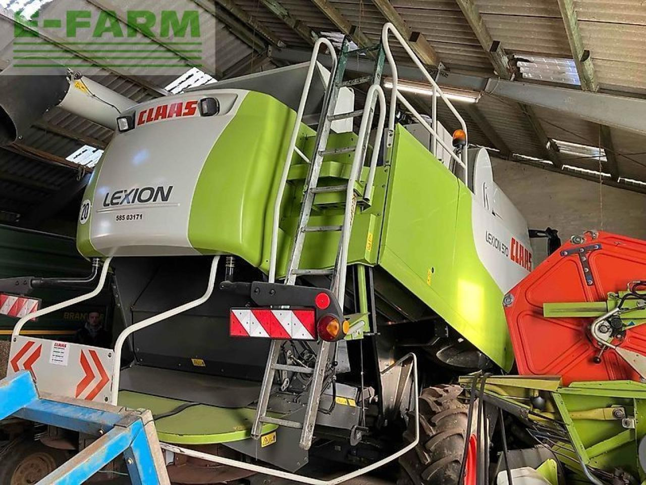 CLAAS lexion 570 - Cosechadora de granos: foto 4 CLAAS lexion 570 - Cosechadora de granos: foto 4