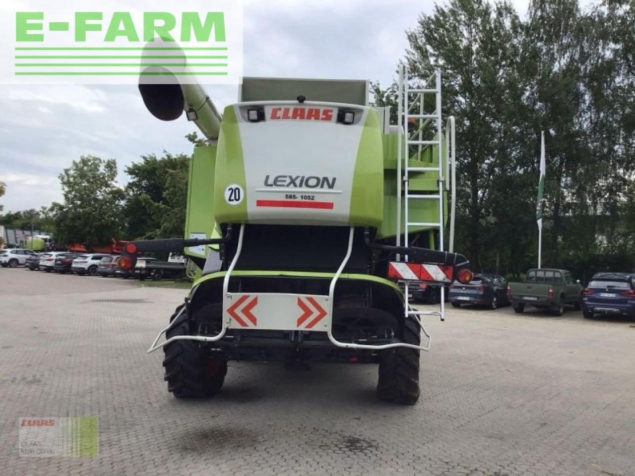 CLAAS lexion 570tt mit v750+tw - Cosechadora de granos: foto 4 CLAAS lexion 570tt mit v750+tw - Cosechadora de granos: foto 4