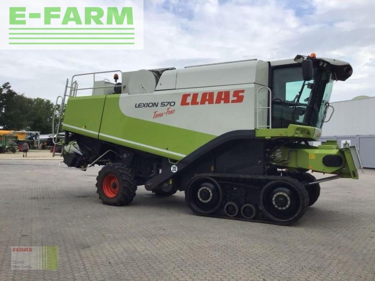 CLAAS lexion 570tt mit v750+tw - Cosechadora de granos: foto 2 CLAAS lexion 570tt mit v750+tw - Cosechadora de granos: foto 2