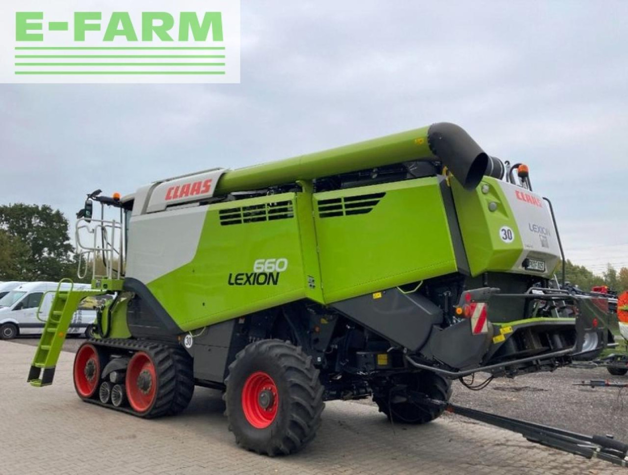 CLAAS lexion 660 tt mit vario 930 - Cosechadora de granos: foto 5 CLAAS lexion 660 tt mit vario 930 - Cosechadora de granos: foto 5