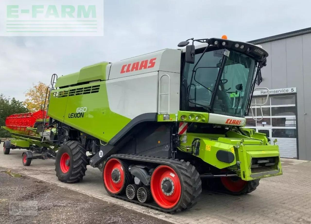 CLAAS lexion 660 tt mit vario 930 - Cosechadora de granos: foto 1 CLAAS lexion 660 tt mit vario 930 - Cosechadora de granos: foto 1