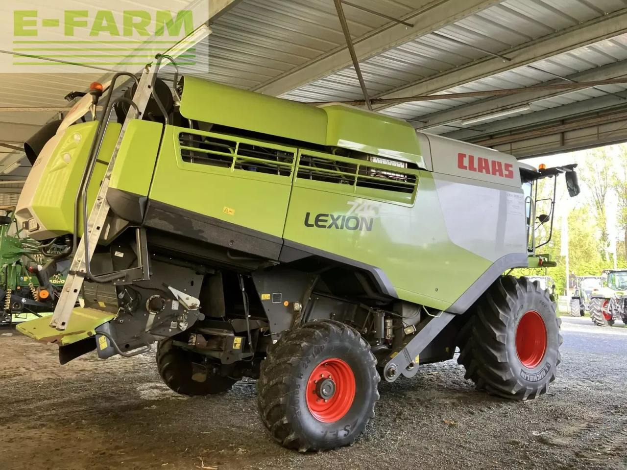 CLAAS lexion 740 - Cosechadora de granos: foto 4 CLAAS lexion 740 - Cosechadora de granos: foto 4