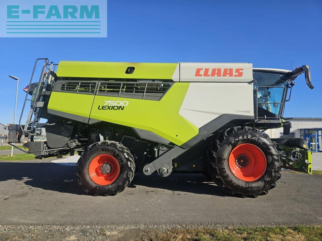 CLAAS lexion 7500 - Cosechadora de granos: foto 4 CLAAS lexion 7500 - Cosechadora de granos: foto 4
