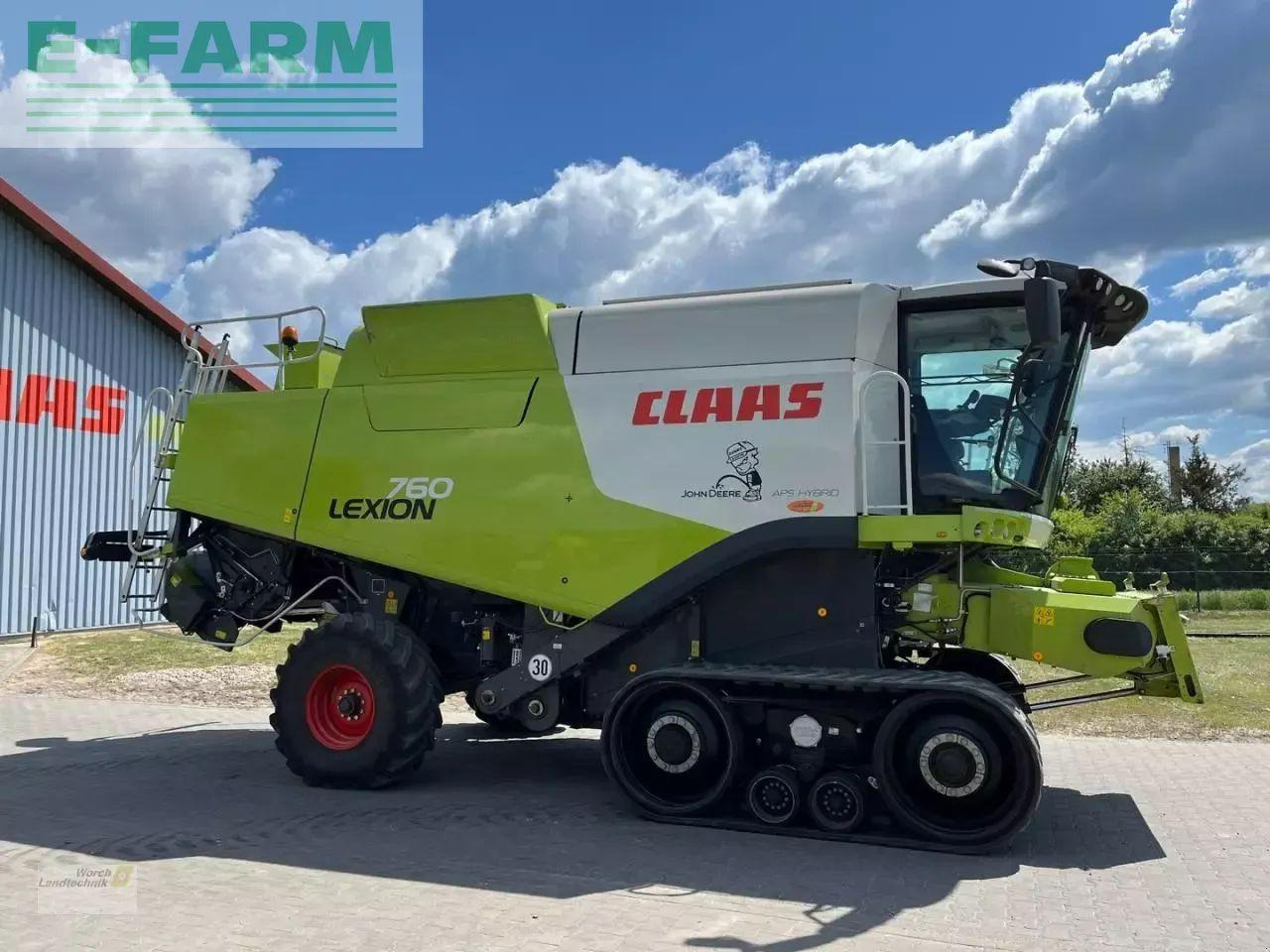 CLAAS lexion 760 terra trac - Cosechadora de granos: foto 4 CLAAS lexion 760 terra trac - Cosechadora de granos: foto 4