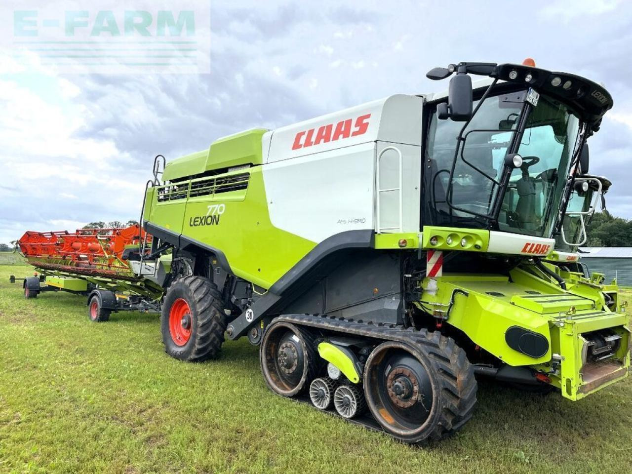 CLAAS lexion 770 tt terra trac, vario 1080, quantimete - Cosechadora de granos: foto 3 CLAAS lexion 770 tt terra trac, vario 1080, quantimete - Cosechadora de granos: foto 3
