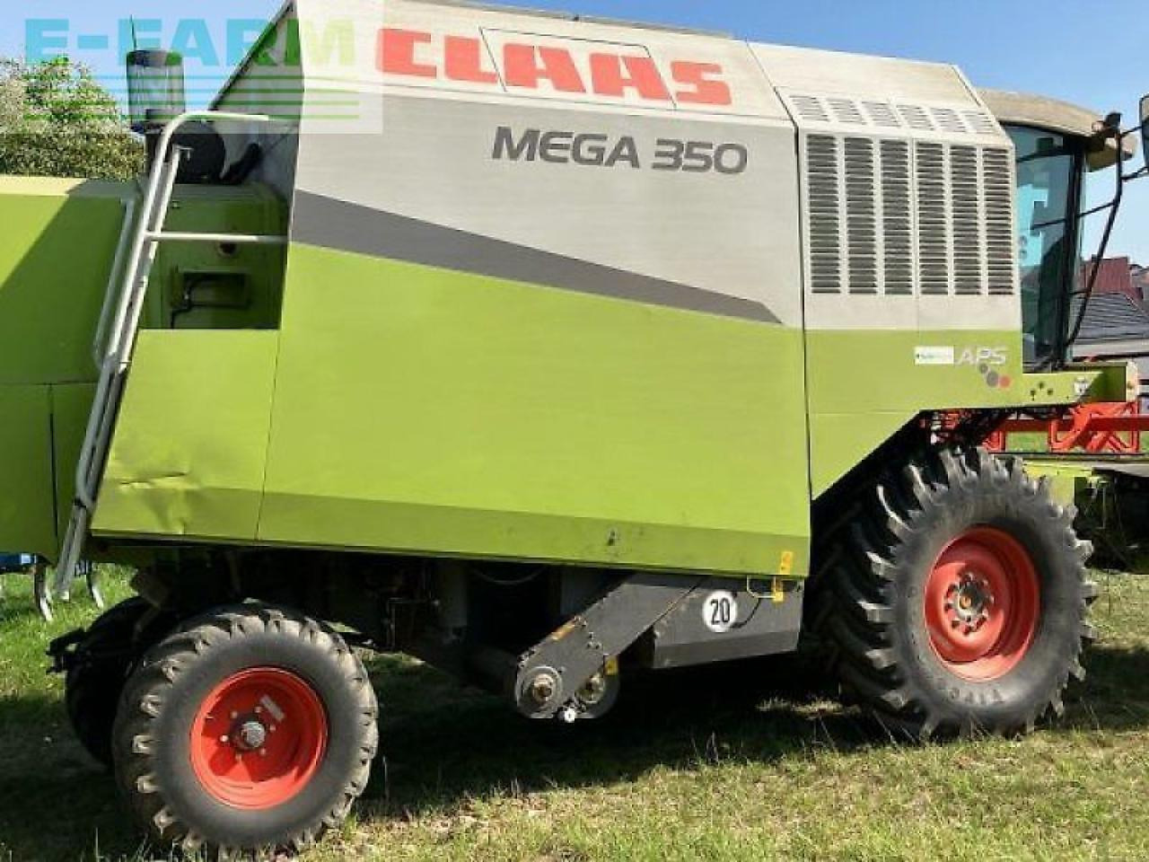 CLAAS mega 350 - Cosechadora de granos: foto 2 CLAAS mega 350 - Cosechadora de granos: foto 2