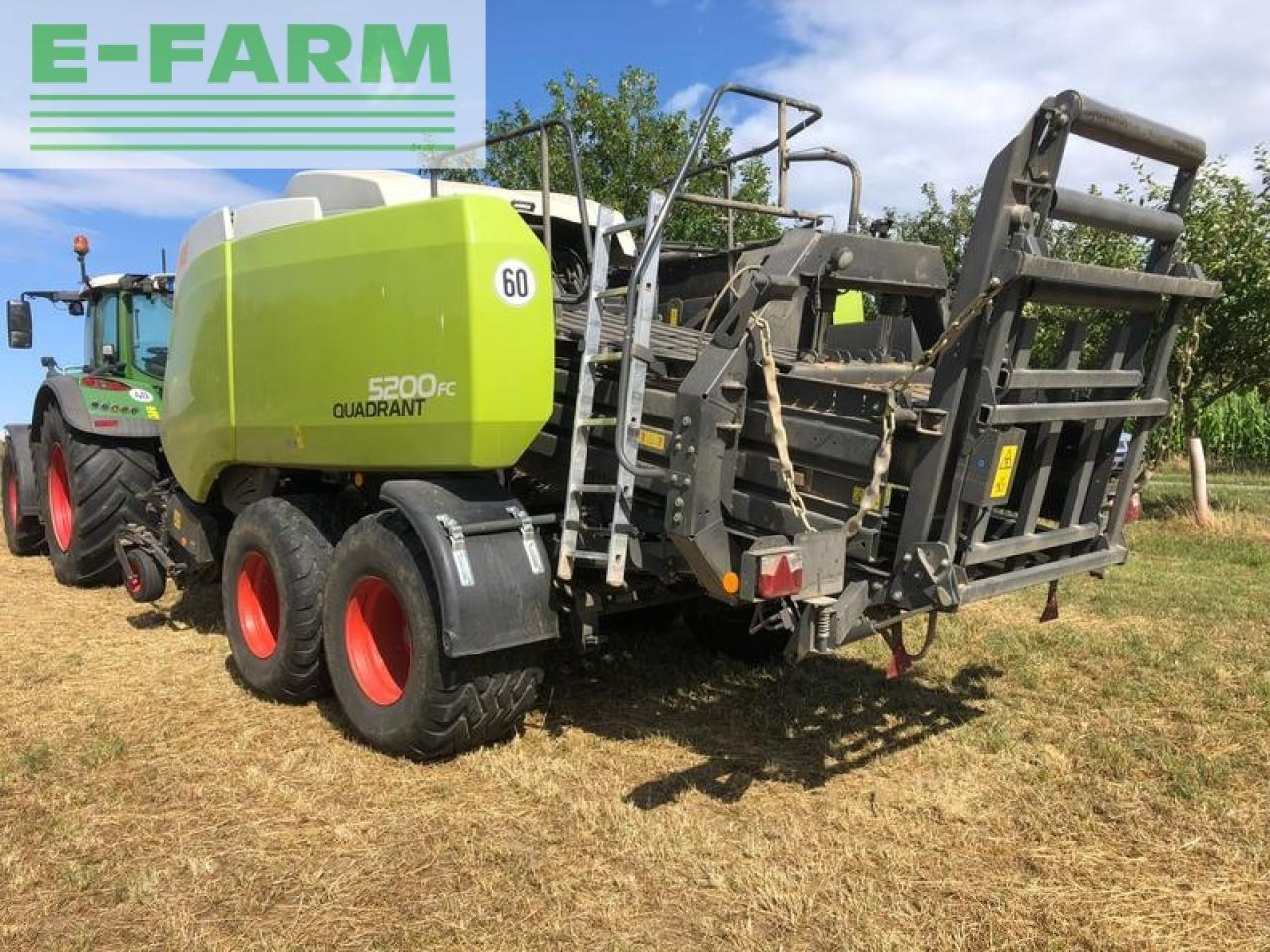 CLAAS quadrant 5200 fine cut mit wiegeeinrichtung und hydraulischer pickup - Empacadora de pacas cuadradas: foto 5 CLAAS quadrant 5200 fine cut mit wiegeeinrichtung und hydraulischer pickup - Empacadora de pacas cuadradas: foto 5