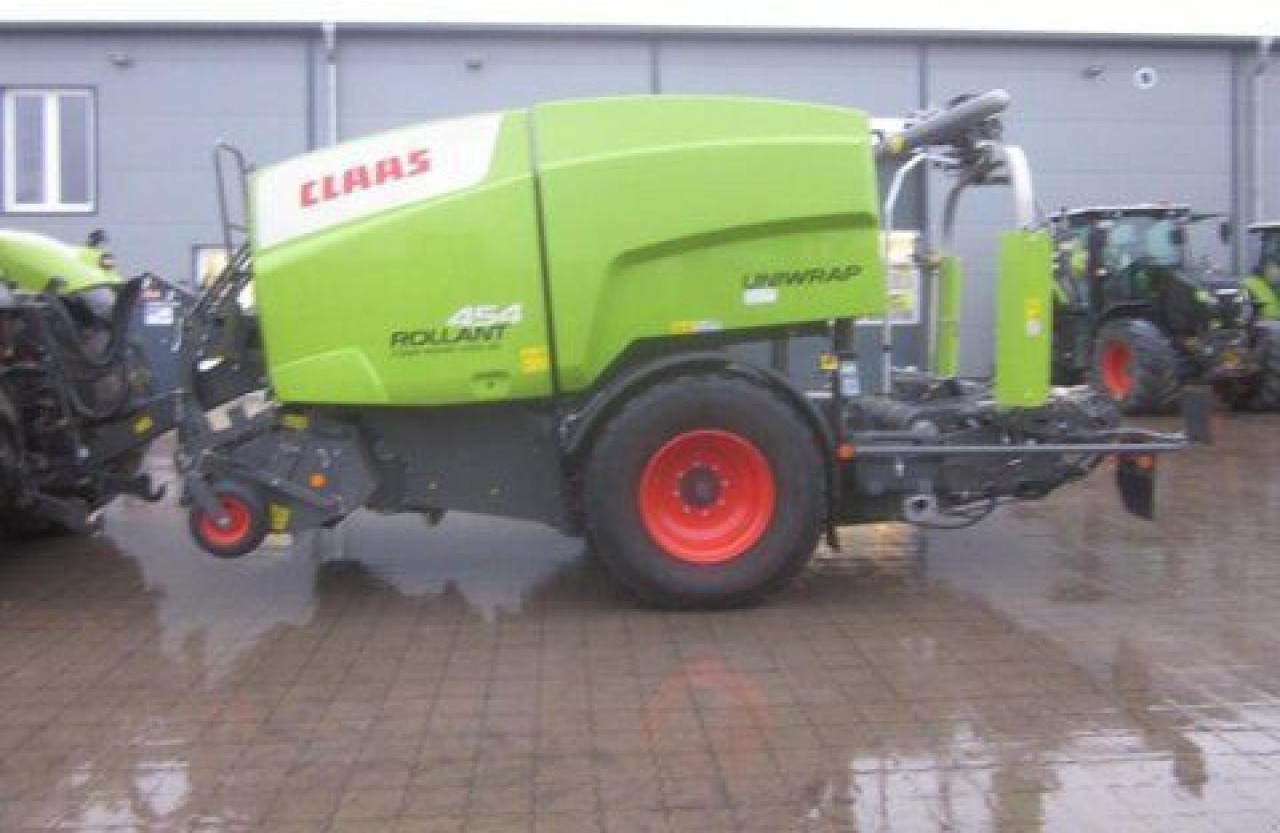 CLAAS rollant 454 rc pro uniwrap, pressen-wickler-komb - Empacadora de pacas cuadradas: foto 2 CLAAS rollant 454 rc pro uniwrap, pressen-wickler-komb - Empacadora de pacas cuadradas: foto 2
