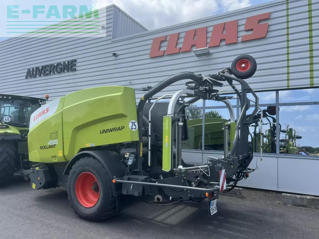 CLAAS rollant 455 rc uniwrap - Empacadora de pacas cuadradas: foto 5 CLAAS rollant 455 rc uniwrap - Empacadora de pacas cuadradas: foto 5