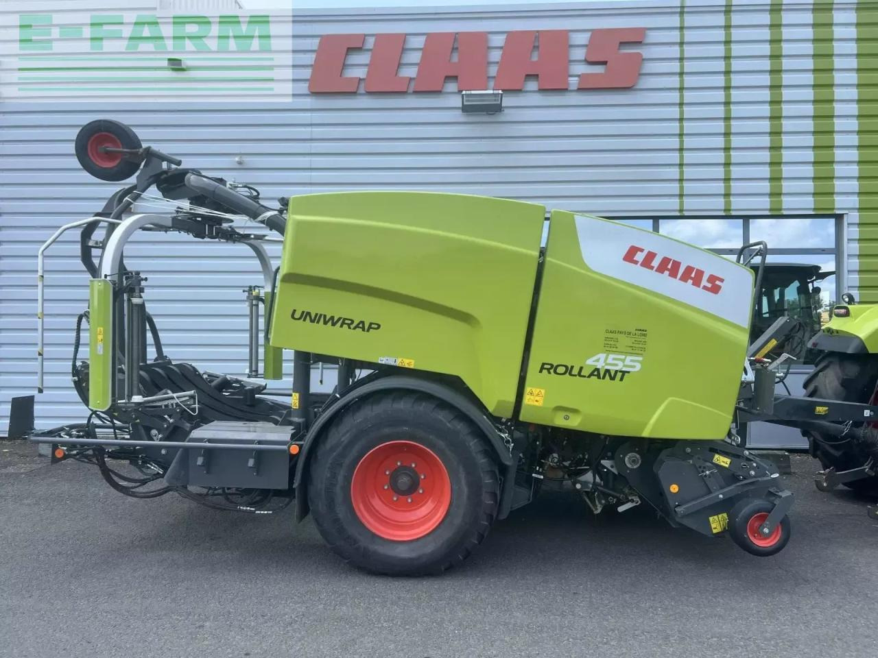 CLAAS rollant 455 rc uniwrap - Empacadora de pacas cuadradas: foto 2 CLAAS rollant 455 rc uniwrap - Empacadora de pacas cuadradas: foto 2