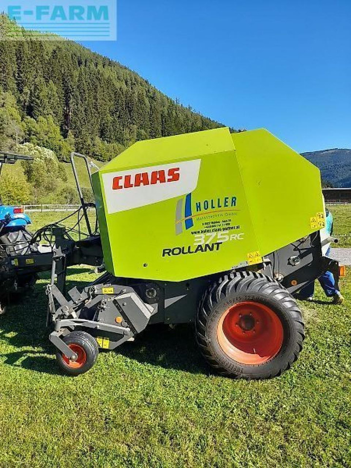 CLAAS rundballenpresse rollant 375 rc - Empacadora de pacas cuadradas: foto 1 CLAAS rundballenpresse rollant 375 rc - Empacadora de pacas cuadradas: foto 1