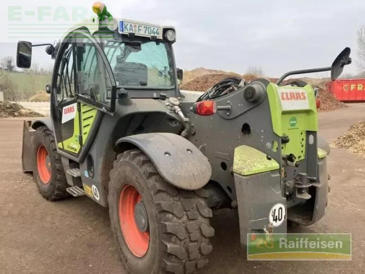 CLAAS scorpion 7044 - Manipulador telescópico: foto 5 CLAAS scorpion 7044 - Manipulador telescópico: foto 5