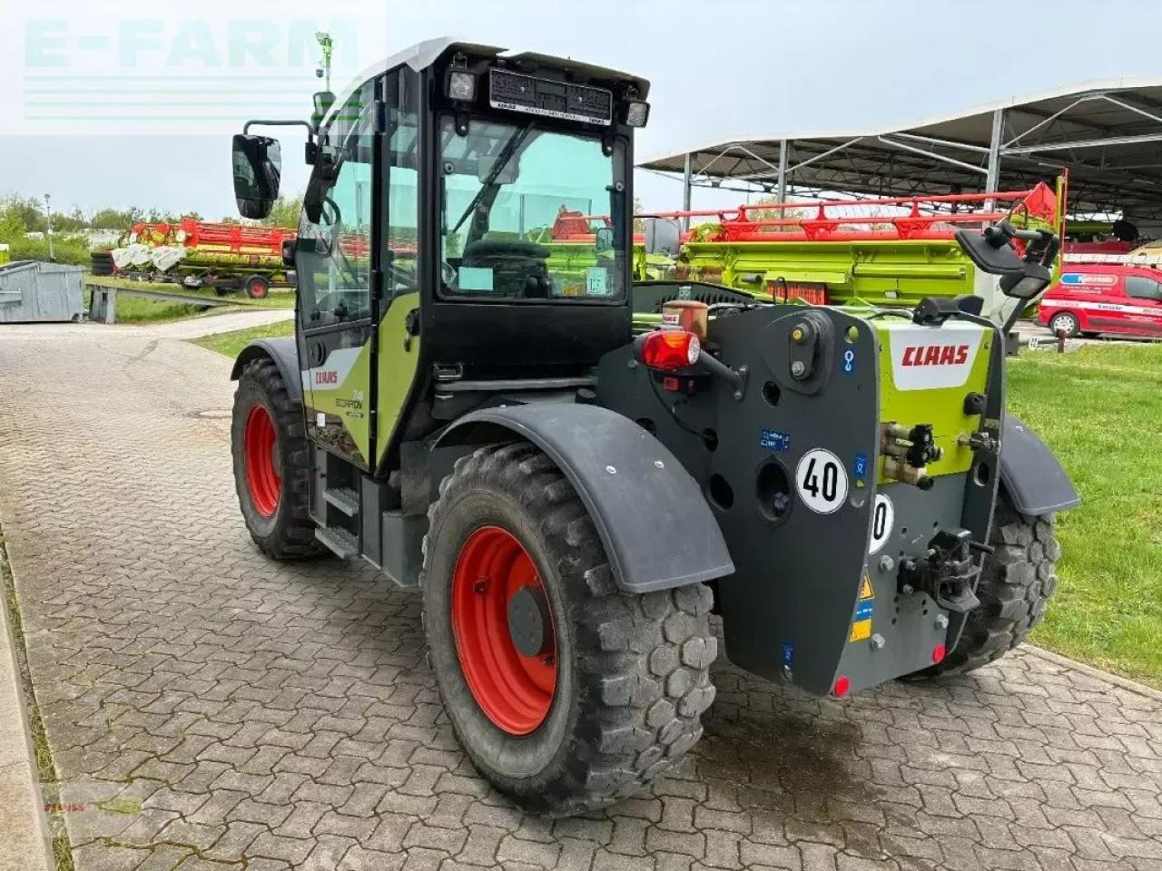 CLAAS scorpion 741 - Manipulador telescópico: foto 2 CLAAS scorpion 741 - Manipulador telescópico: foto 2