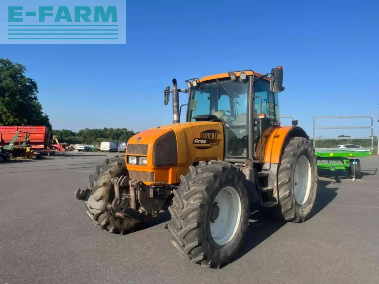 CLAAS tracteur agricole ares 656 rz claas RZ - Tractor: foto 1 CLAAS tracteur agricole ares 656 rz claas RZ - Tractor: foto 1