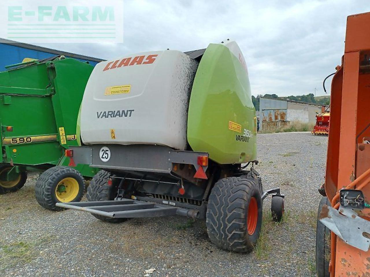 CLAAS variant 360 rc - Empacadora de pacas cuadradas: foto 4 CLAAS variant 360 rc - Empacadora de pacas cuadradas: foto 4