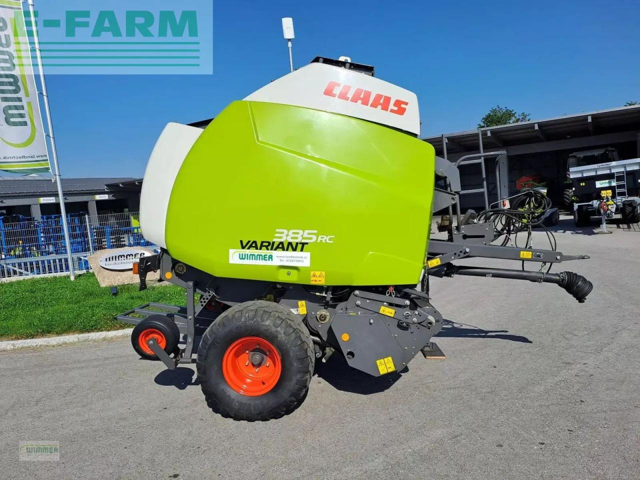 CLAAS variant 385 rc - Empacadora de pacas cuadradas: foto 4 CLAAS variant 385 rc - Empacadora de pacas cuadradas: foto 4