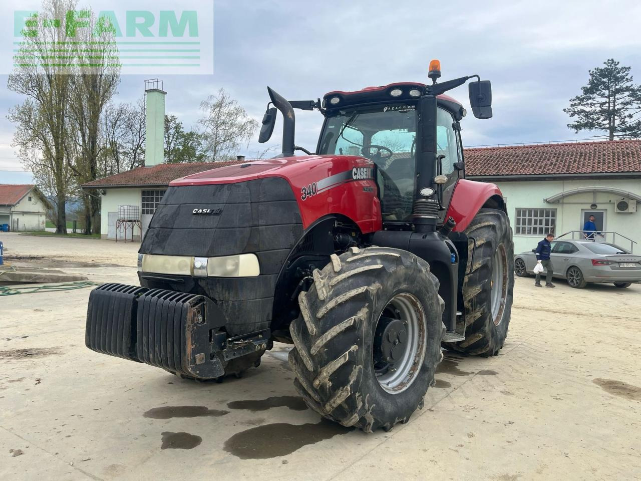 Case-IH Magnum 340 - Tractor: foto 1 Case-IH Magnum 340 - Tractor: foto 1