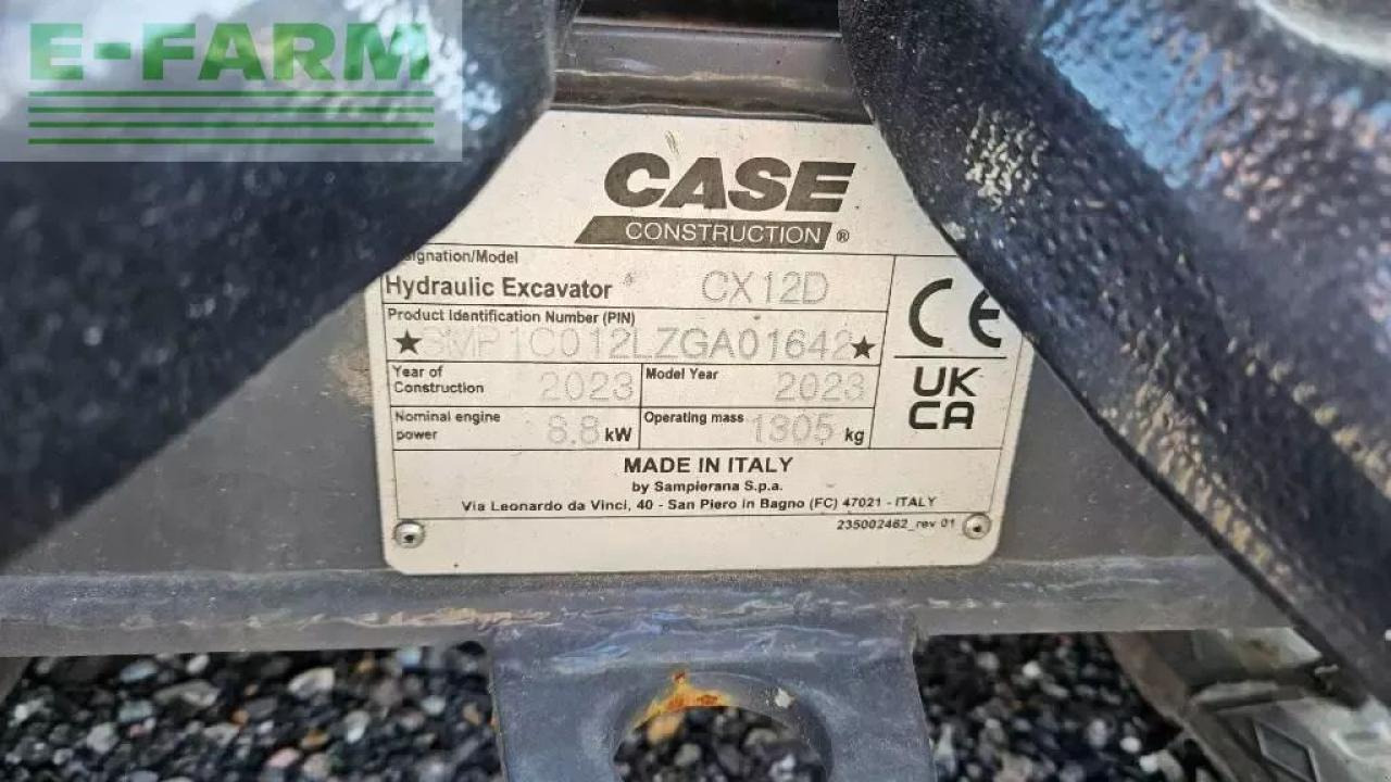 Case-IH cx12d - Miniexcavadora: foto 4 Case-IH cx12d - Miniexcavadora: foto 4