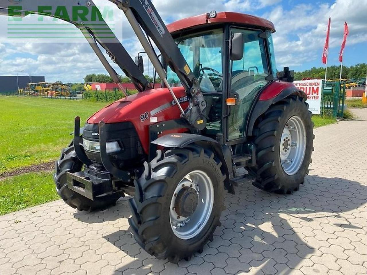 Case-IH jx 90 mit frontlader - Tractor: foto 2 Case-IH jx 90 mit frontlader - Tractor: foto 2