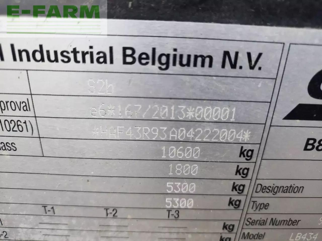 Case-IH lb434r xl - Empacadora de pacas cuadradas: foto 3 Case-IH lb434r xl - Empacadora de pacas cuadradas: foto 3