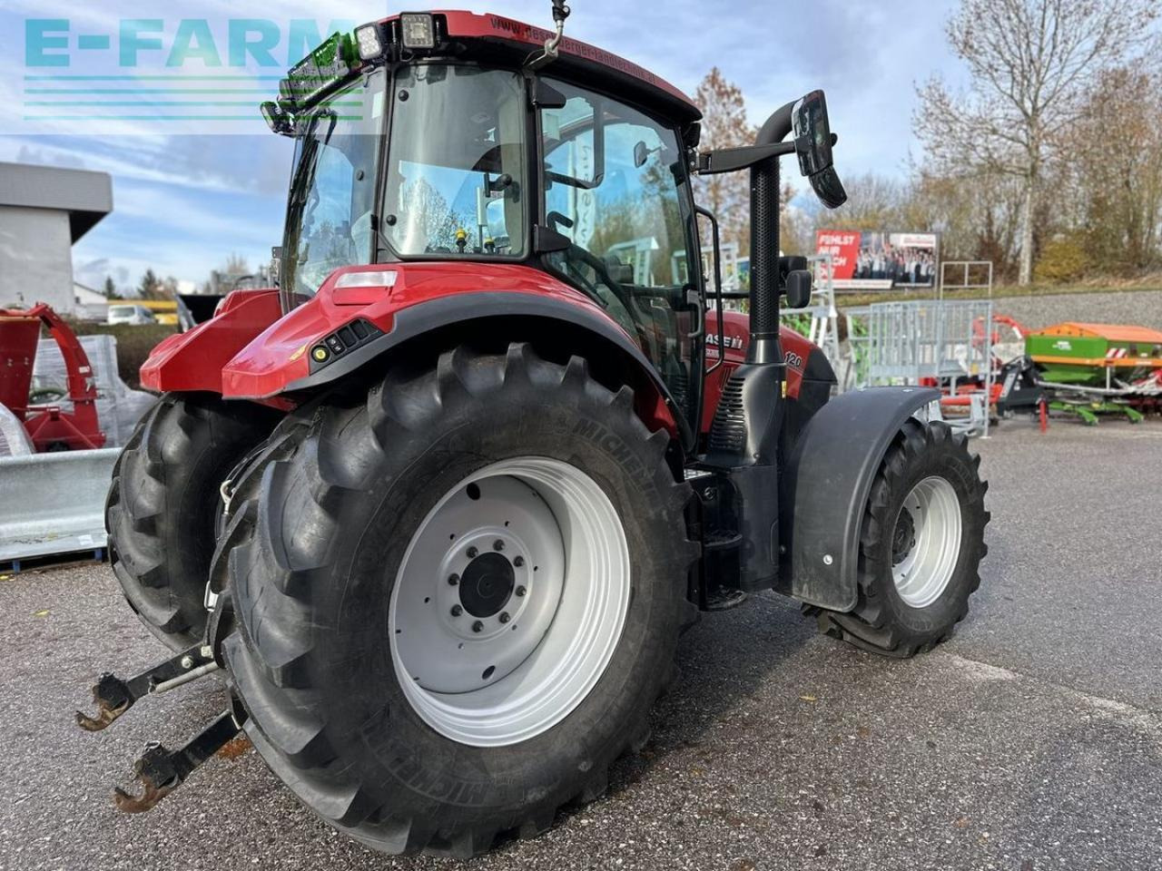 Case-IH luxxum 120 - Tractor: foto 3 Case-IH luxxum 120 - Tractor: foto 3