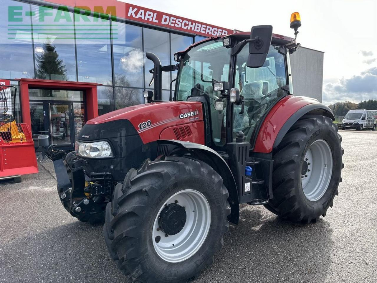 Case-IH luxxum 120 - Tractor: foto 1 Case-IH luxxum 120 - Tractor: foto 1