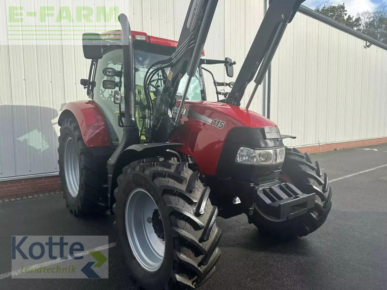 Case-IH maxxum 115 x-line X-LINE - Tractor: foto 1 Case-IH maxxum 115 x-line X-LINE - Tractor: foto 1