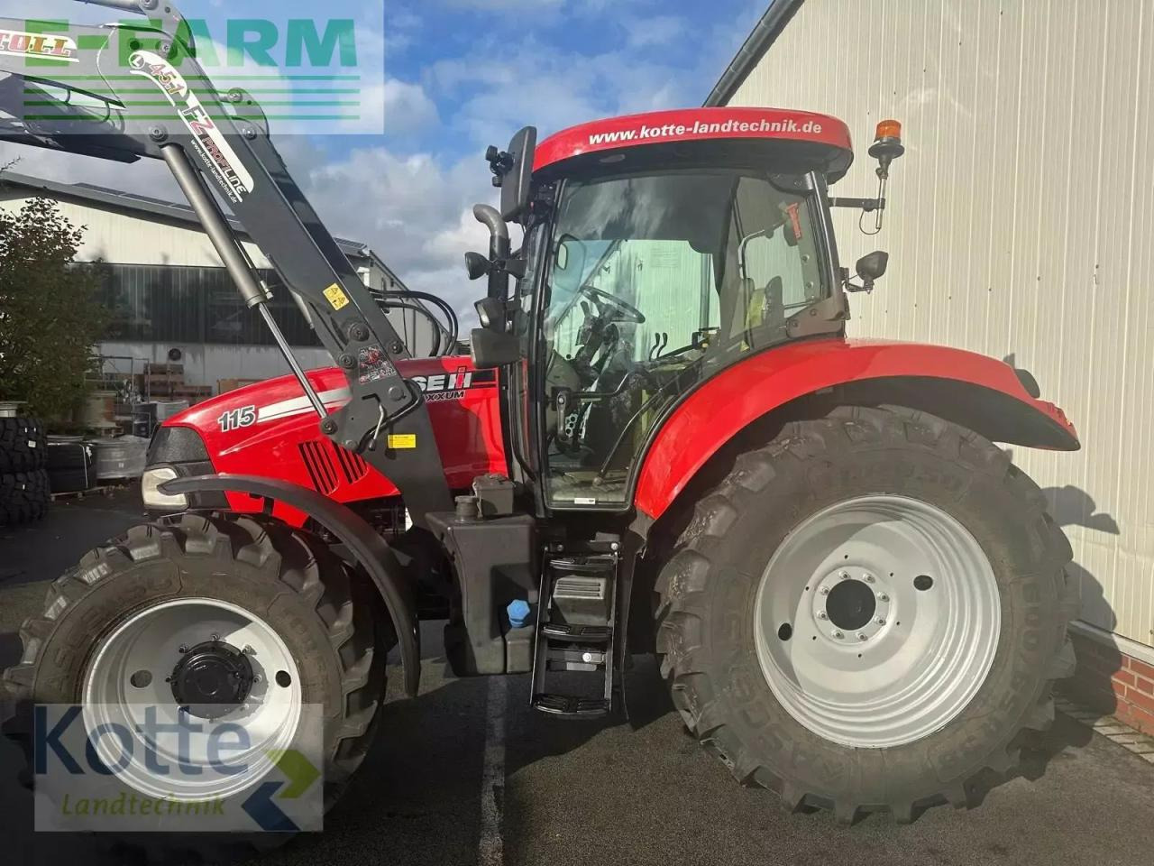 Case-IH maxxum 115 x-line X-LINE - Tractor: foto 5 Case-IH maxxum 115 x-line X-LINE - Tractor: foto 5