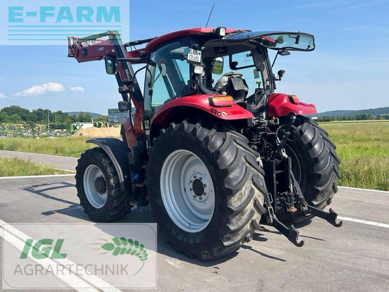 Case-IH maxxum cvx 110 CVX - Tractor: foto 3 Case-IH maxxum cvx 110 CVX - Tractor: foto 3