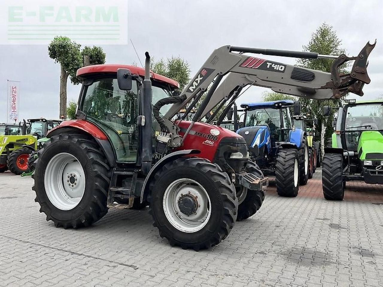 Case-IH mxu 100 pro maxxum + mx t410 - Tractor: foto 4 Case-IH mxu 100 pro maxxum + mx t410 - Tractor: foto 4