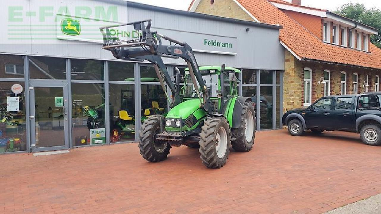 Deutz-Fahr agroplus 95 mit stoll frontlader - Tractor: foto 1 Deutz-Fahr agroplus 95 mit stoll frontlader - Tractor: foto 1