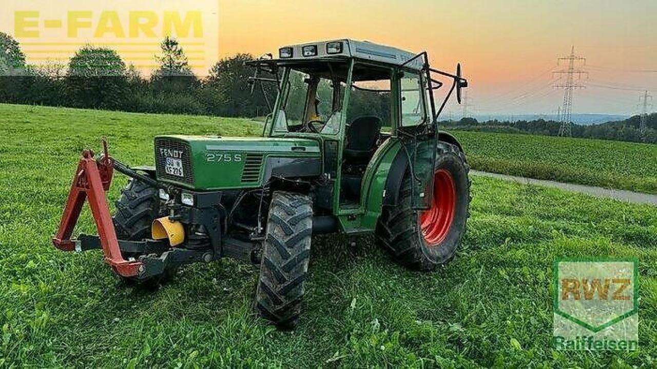 Fendt 275 s - Tractor: foto 1 Fendt 275 s - Tractor: foto 1