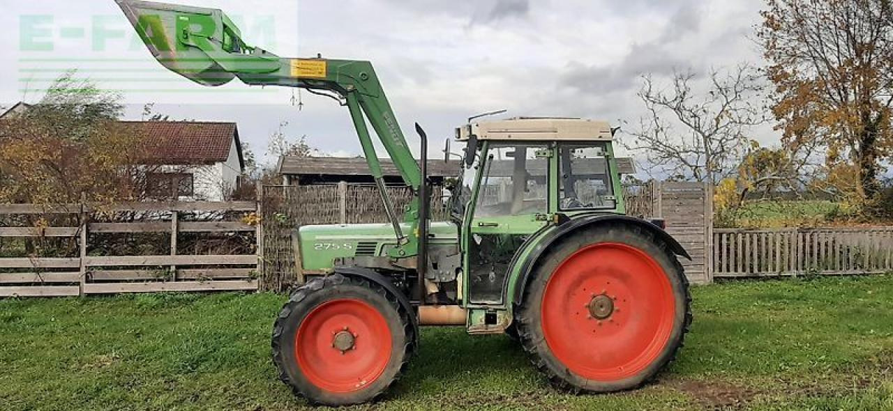 Fendt 275s - Tractor: foto 1 Fendt 275s - Tractor: foto 1