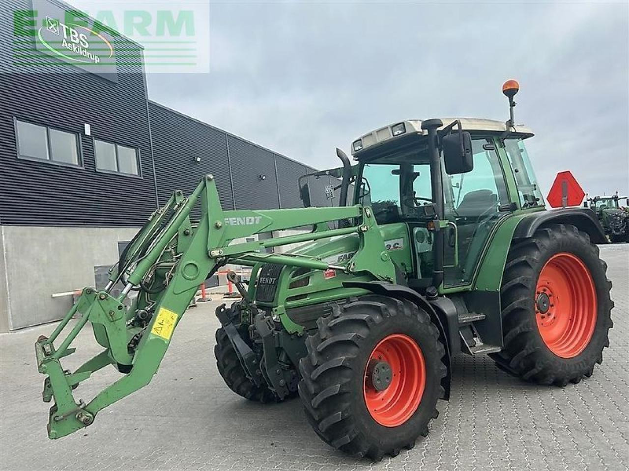 Fendt 309 c med fendt læsser - Tractor: foto 2 Fendt 309 c med fendt læsser - Tractor: foto 2