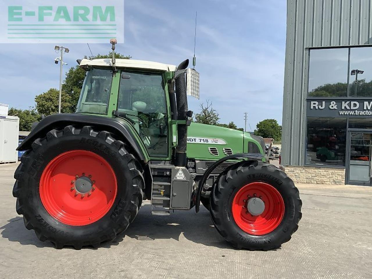 Fendt 718 vario tractor (st23542) - Tractor: foto 1 Fendt 718 vario tractor (st23542) - Tractor: foto 1
