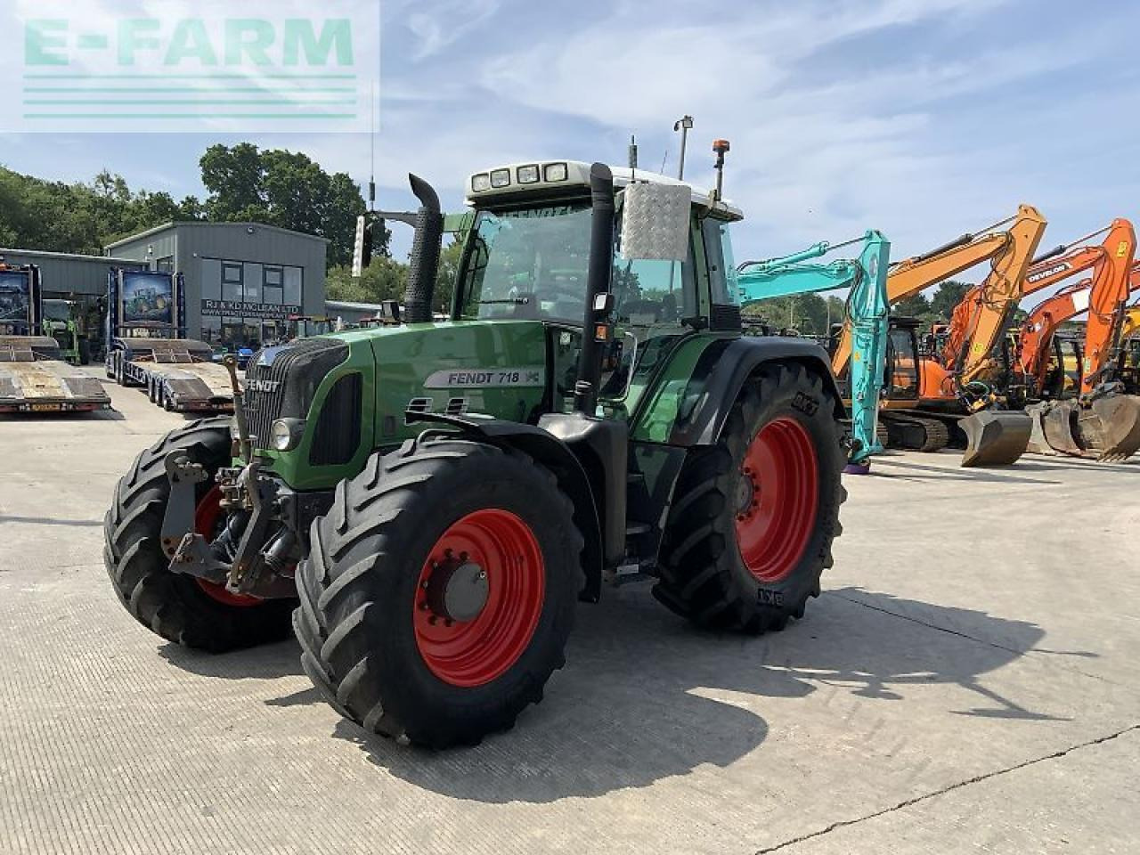 Fendt 718 vario tractor (st23542) - Tractor: foto 4 Fendt 718 vario tractor (st23542) - Tractor: foto 4