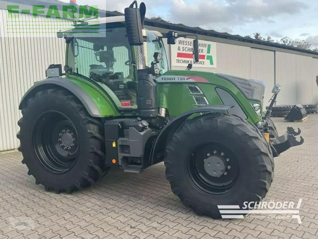 Fendt 720 s4 profi plus - Tractor: foto 1 Fendt 720 s4 profi plus - Tractor: foto 1