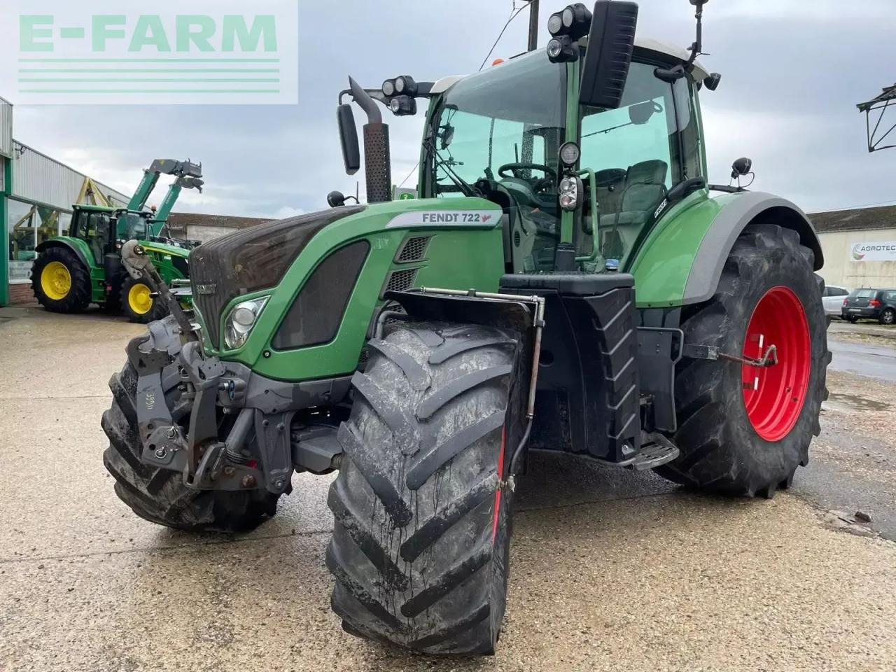 Fendt 722 profi - Tractor: foto 1 Fendt 722 profi - Tractor: foto 1
