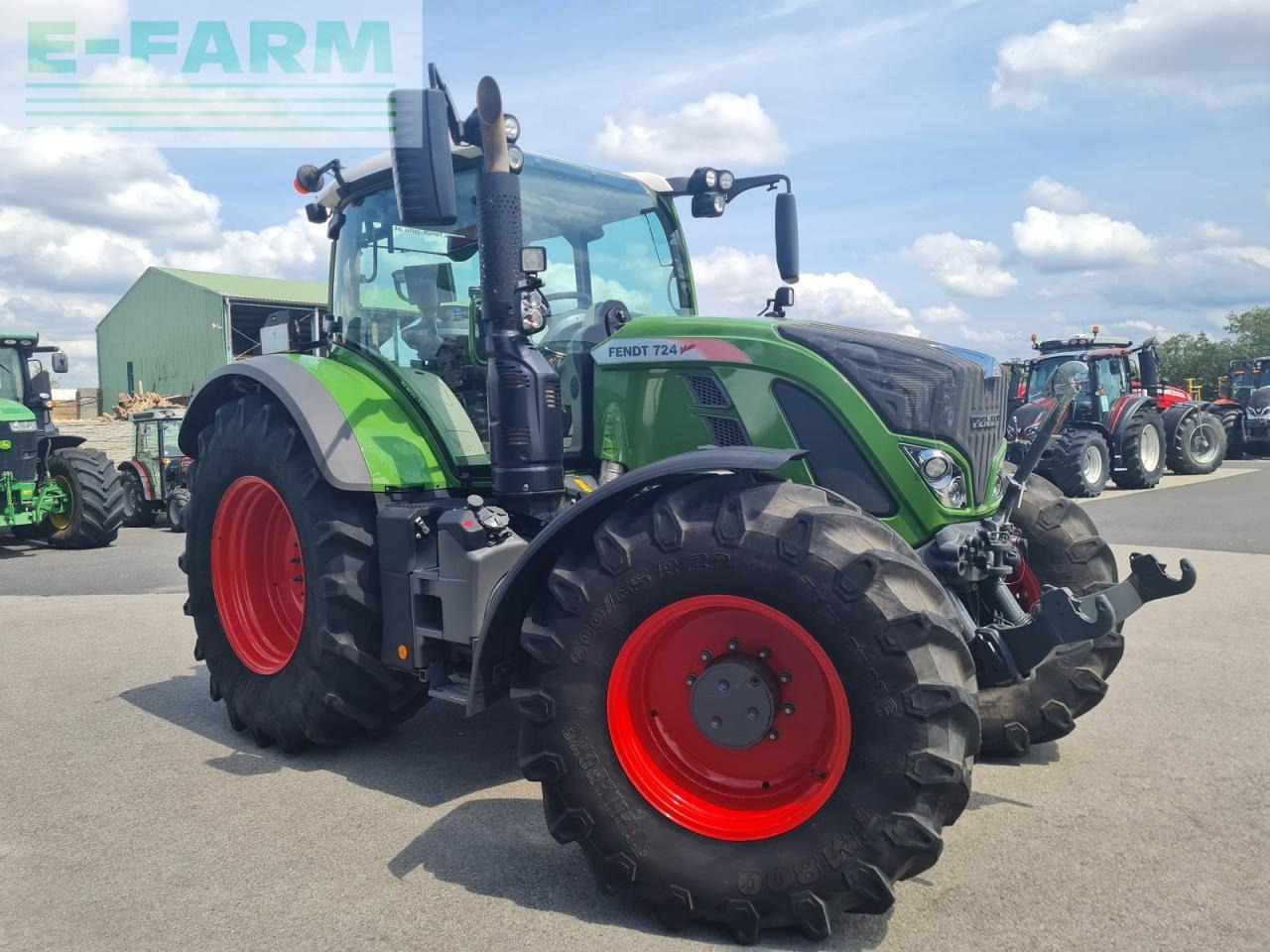 Fendt 724 vario profi+ - Tractor: foto 4 Fendt 724 vario profi+ - Tractor: foto 4