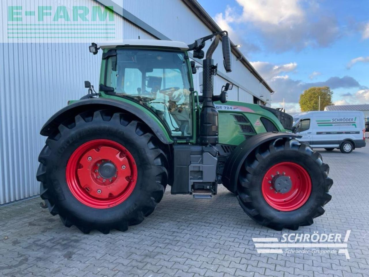 Fendt 724 vario s4 profi plus | rtk - Tractor: foto 2 Fendt 724 vario s4 profi plus | rtk - Tractor: foto 2
